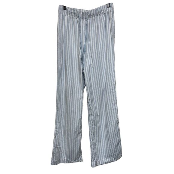 H&M Blue‎ and White Stripped Pajana Pants, Small - Picture 2 of 9